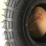 供应方块花强力耐磨电动车轮胎4.10/3.50-4，10寸电动车外胎