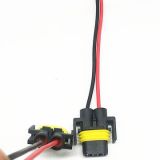 2孔接插件带线 /HID插头线束/汽车防水接件/车用连接器插头