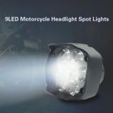 L15摩托车LED大灯电动车外置灯9珠/18珠双灯高亮聚光 9V-85V射灯