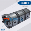 SDH齿轮泵液压泵三联油泵CBD1-F525F8/F410F8 CBD1-F532F8/F425