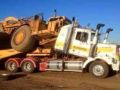 各种重型工程挖掘机 推土机装车失误，操作事故 (111播放)